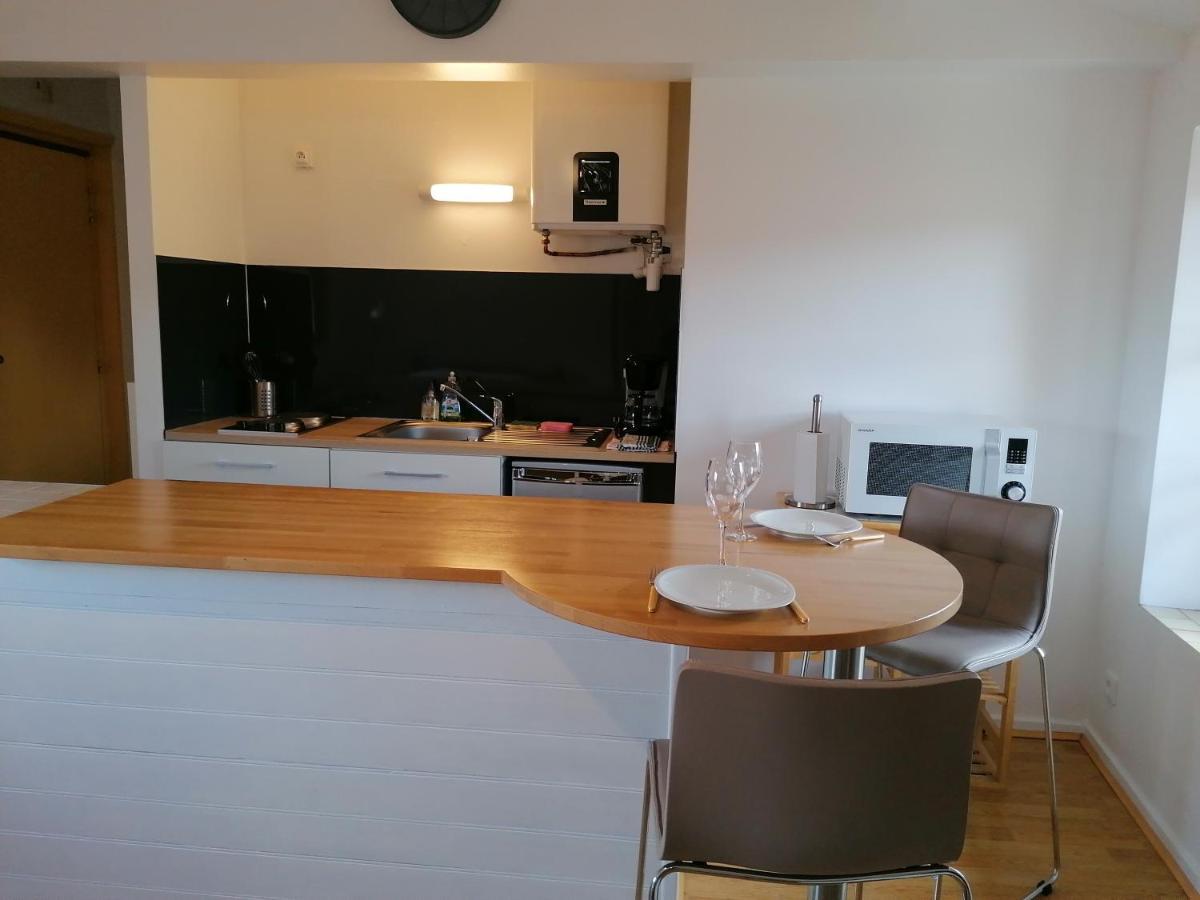 Studio Avec Balcon Au Pied Du Rocher D'Aiguilhe Appartement Le Puy-en-Velay Buitenkant foto